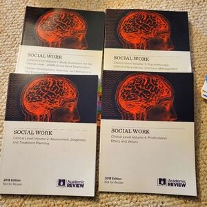 LCSW exam prep books